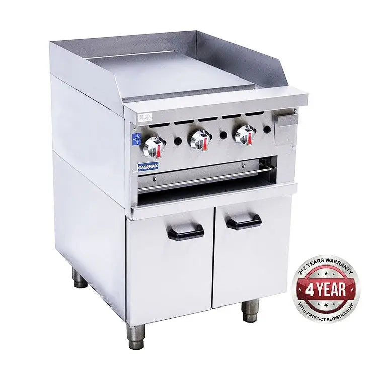 F.E.D. Gasmax Gas Griddle and Gas Toaster with Cabinet GGS24LPG Mattys