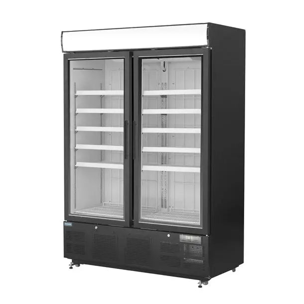Polar G-Series Upright Display Freezer 920Ltr Black GH429-A Mattys