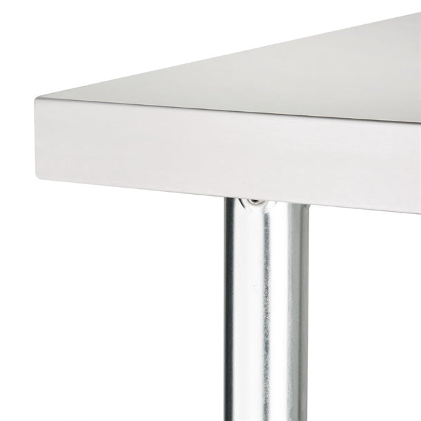 Shelving Vogue Stainless Steel Prep Table 900mm - GJ501 Vogue