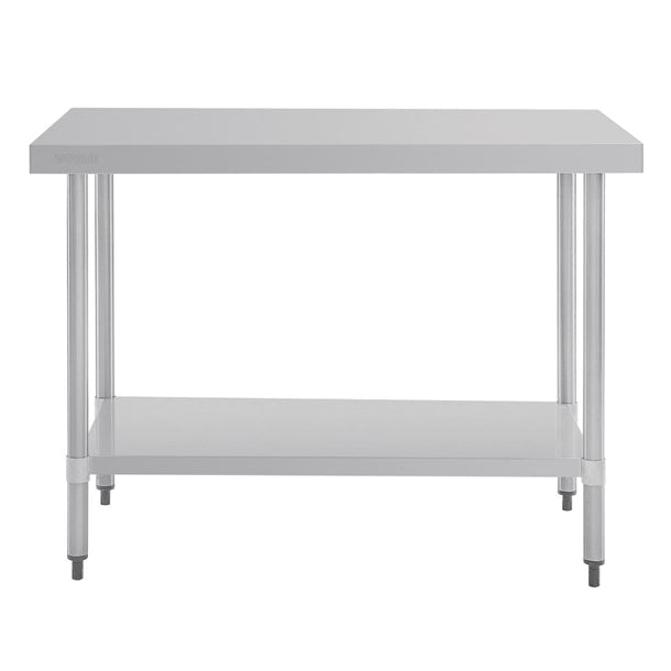 Shelving Vogue Stainless Steel Prep Table 1200mm - GJ502 Vogue