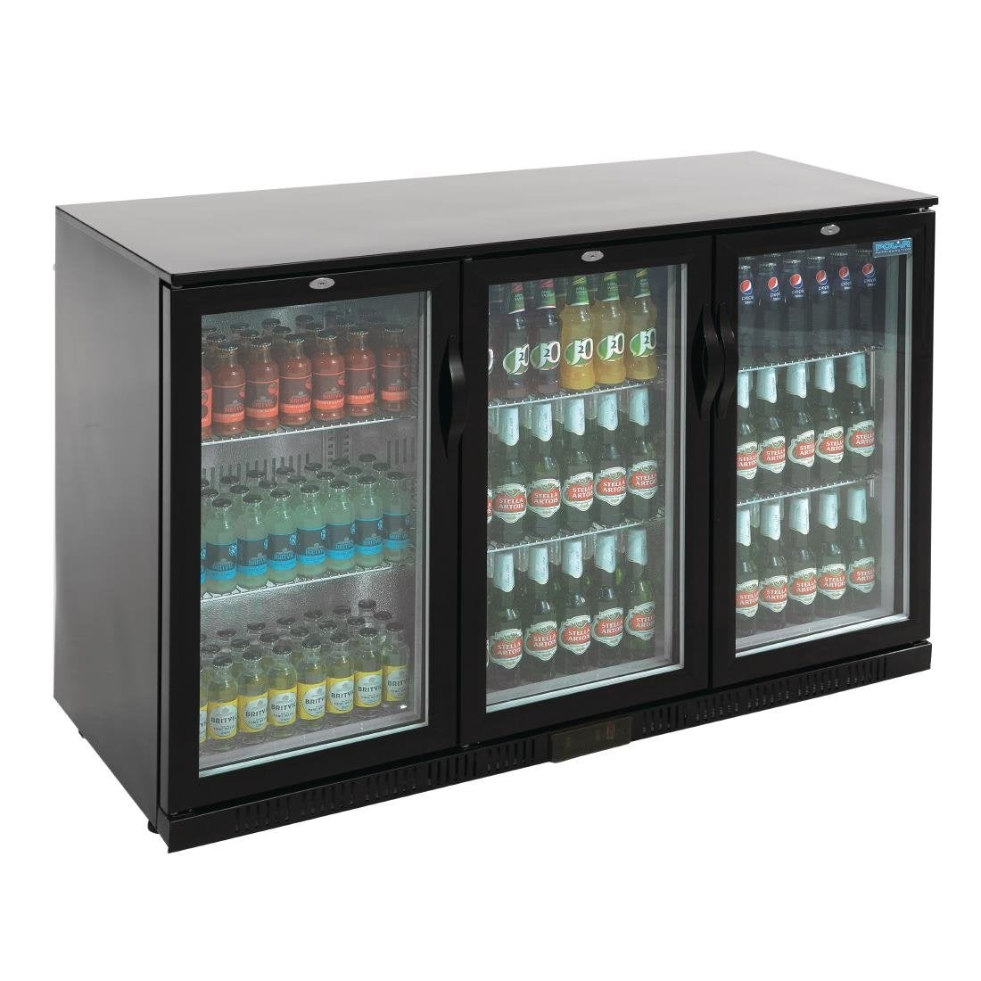 Polar G-Series Counter Back Bar Cooler with Hinged Doors 330Ltr - GL004-A Mattys