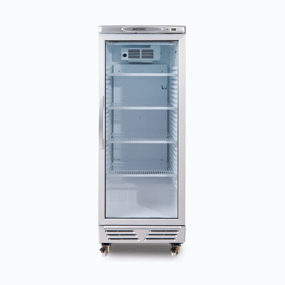 Bromic GM0300-NR - Upright Display Fridge 290L - 1 Door - Flat Glass - GM00300-NR Mattys
