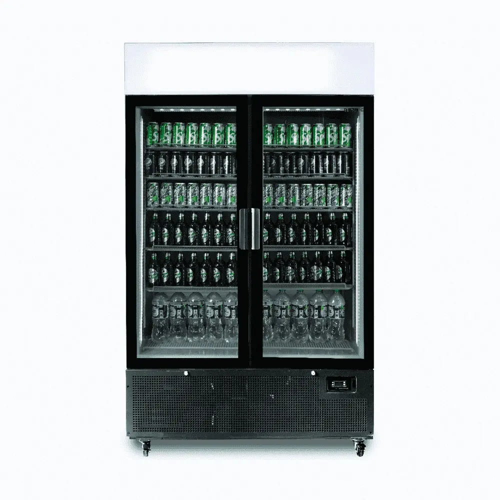Bromic 2 Door Upright Display Fridge 1082L - GM1100LB-NR Mattys