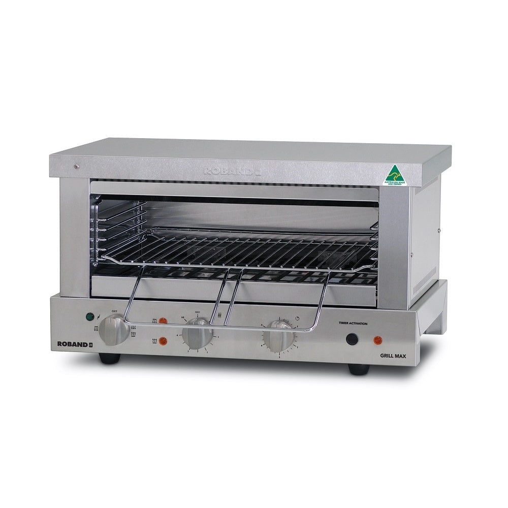 Benchtop Roband Grill Max Wide-Mouth Toaster 8 Slice - GMW815E Mattys