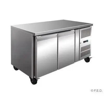 Refrigeration F.E.D. Temperate Thermaster Tropicalised Two Door Under Bench Freezer - GN2100BT Mattys