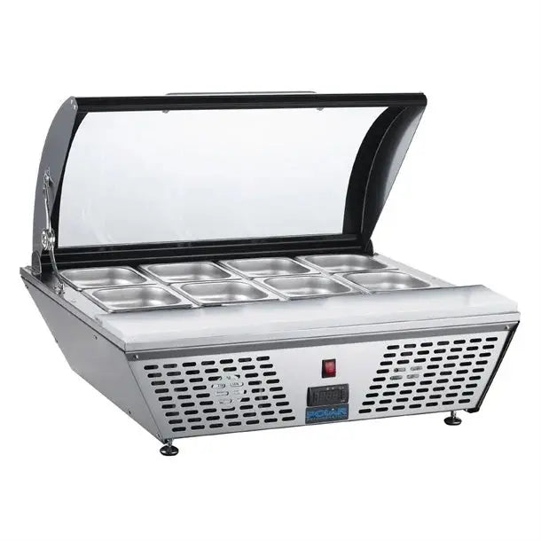 Polar G-Series Energy Efficient Countertop Prep Fridge 4x GN 1/3 - GP293-A Mattys