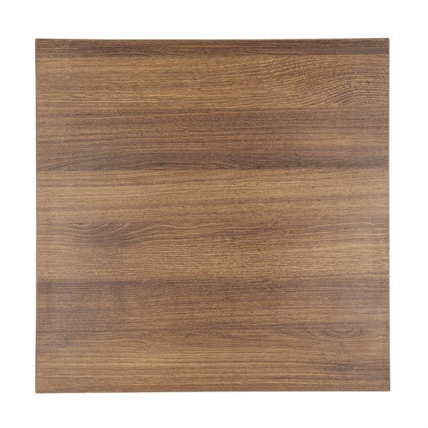 Shelving Bolero Pre-drilled Square Table Rustic Oak 700mm - GR330 Bolero