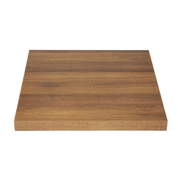 Shelving Bolero Pre-drilled Square Table Rustic Oak 700mm - GR330 Bolero