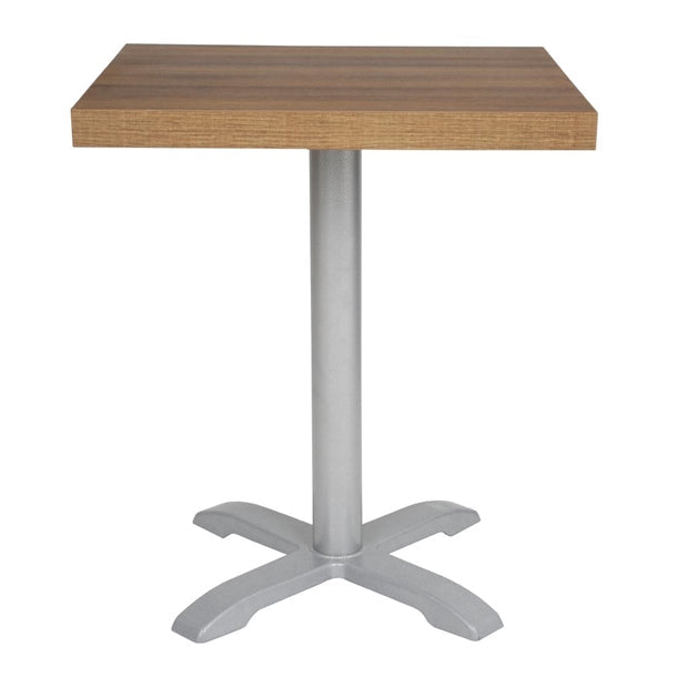 Shelving Bolero Pre-drilled Square Table Rustic Oak 700mm - GR330 Bolero