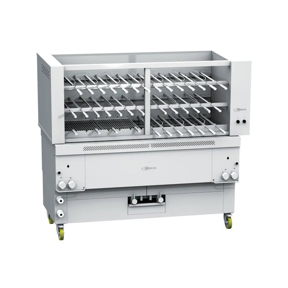 Gresilva Rodizio Direct Heat Multifuction Gas Grill with Auto-Feed water bath - GR40 Mattys