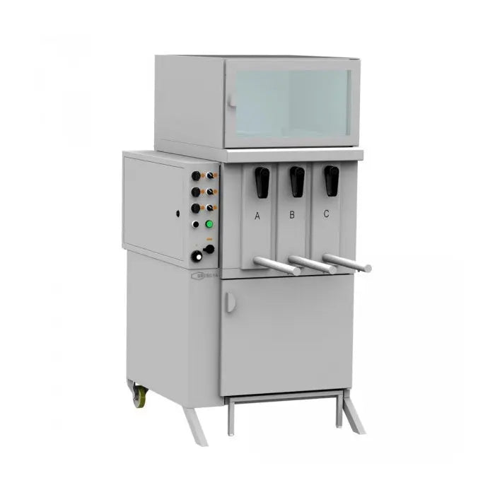 Gresilva Electric 3 Module Vertical Grill with Auto-Feed waterbath - GV3 Mattys