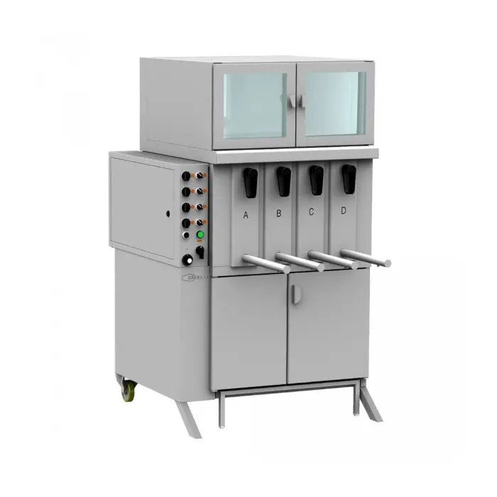 Gresilva Electric 4 Module Vertical Grill with Auto-Feed waterbath - GV4 Mattys