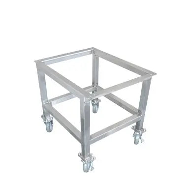 Turbochef Stainless Steel & Shelving 23.5" cart to suit double and triple stack 2020 conveyor - HCT-3004-2 Mattys