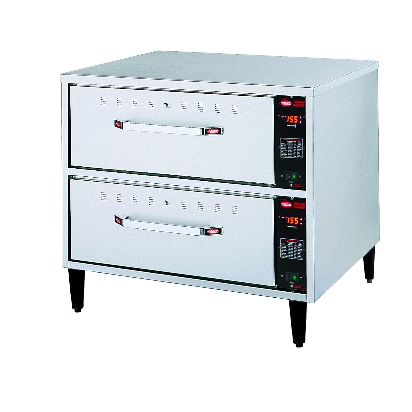 Hatco HDW-2 Free Standing Drawer Warmer - 2 Drawer Mattys