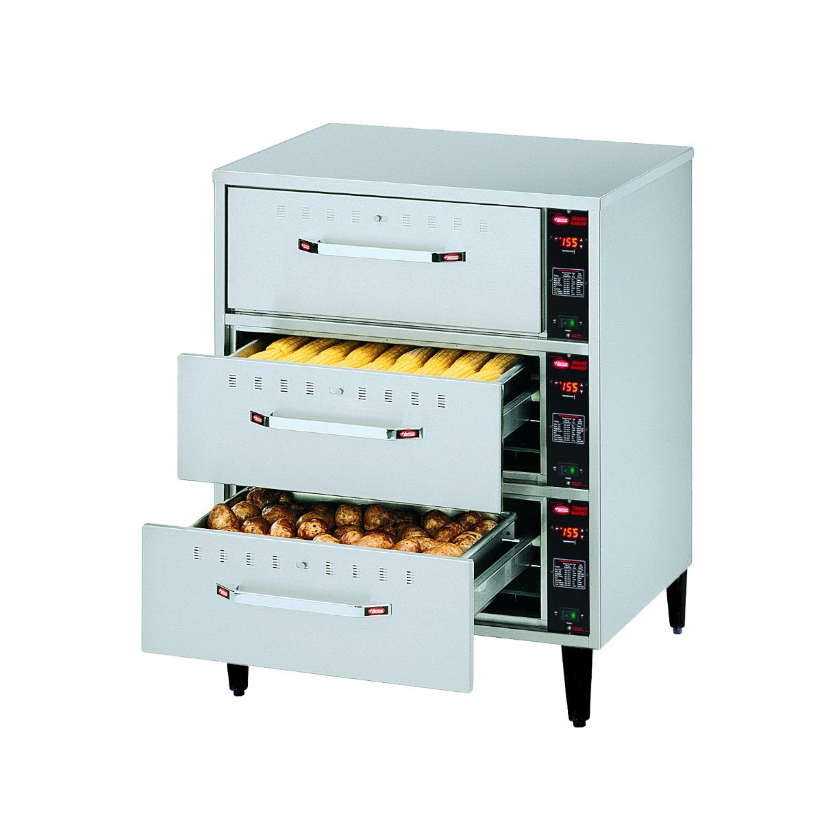 Hatco HDW-3 Free Standing Drawer Warmer - 3 Drawer Mattys