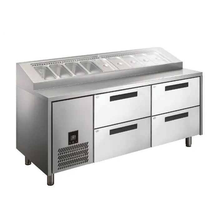 Glacian Pizza Prep with Drawers - HPB1815DD Mattys