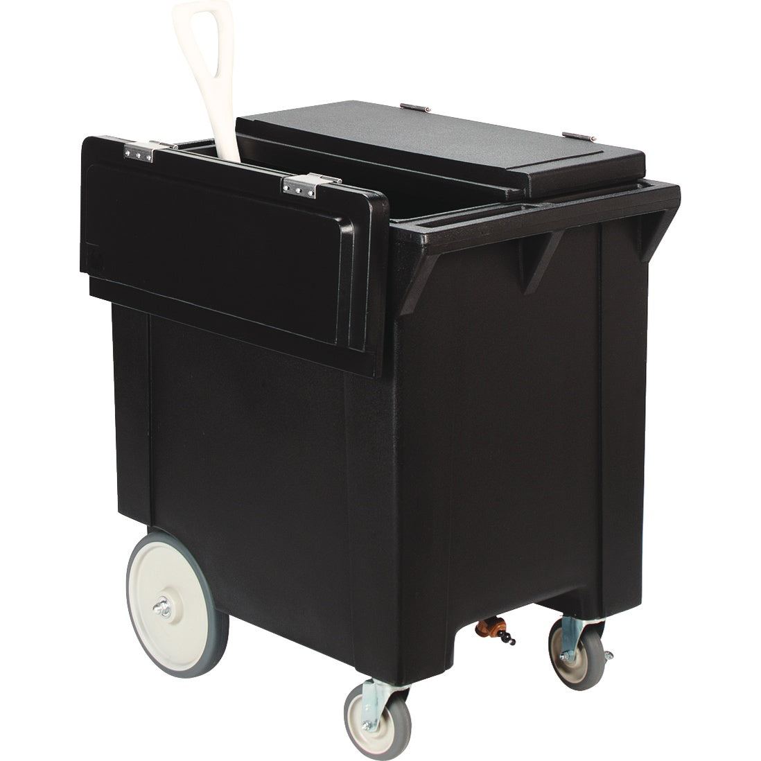 San Jamar IC222003 Carlisle Cateraide™ Black Ice Caddy on Castors 90kg ice capacity 781mm x 559 x 927mm Mattys