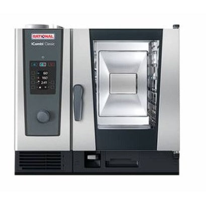Rational ICC61-LH iCombi Classic Combi Oven - 6-1x1 GN Tray Electric - 3NAC 415V - 11.2Kw - Left han Mattys