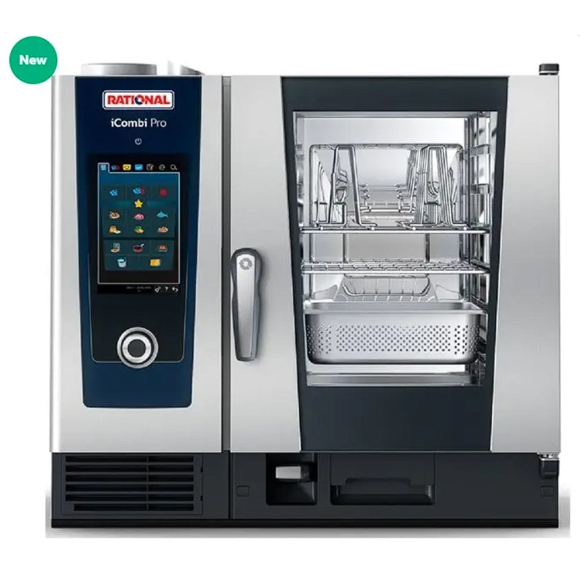 RATIONAL ICOMBI PRO – 6-1×1 GN TRAY NATURAL GAS – 52MJ – 1NAC 240V Mattys