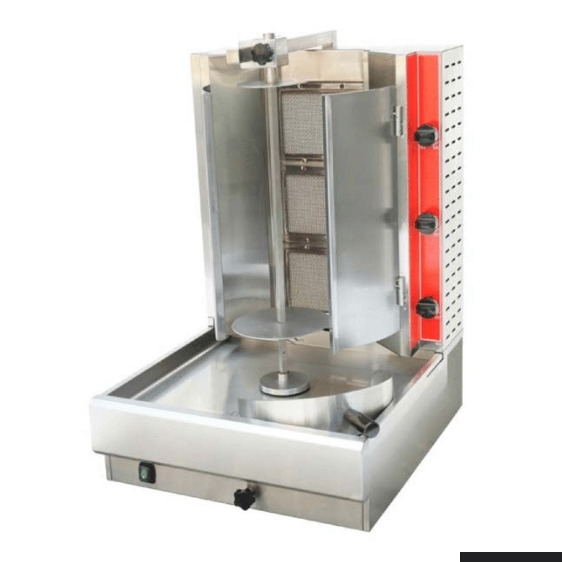 F.E.D GasMax KB-3 Semi-automatic 3 Burner NG Kebab Machine Mattys