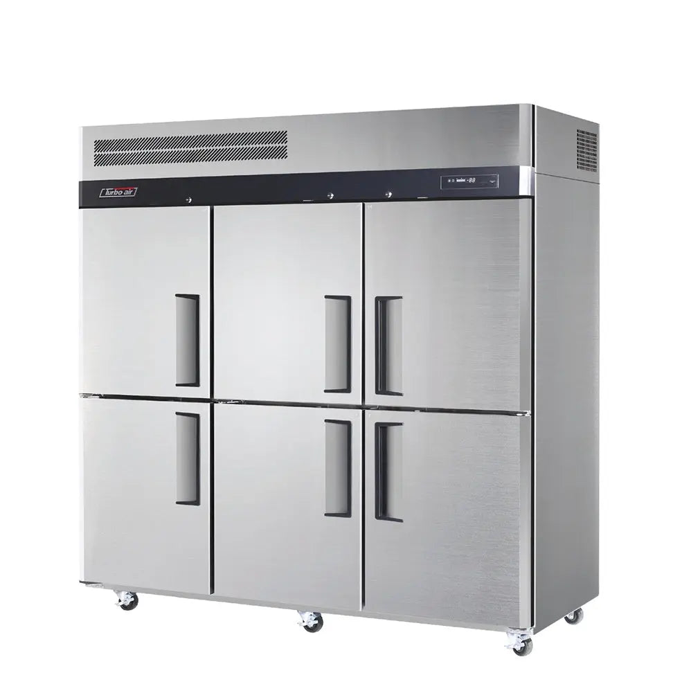 Turbo Air - 6 x Half Door Top Mount Upright Fridge 1868L KR65-6-N(HC) Mattys
