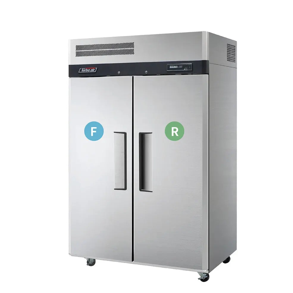 Turbo Air 2 Door Top Mount Dual Temp Fridge / Freezer KRF45-2-N(HC) Mattys