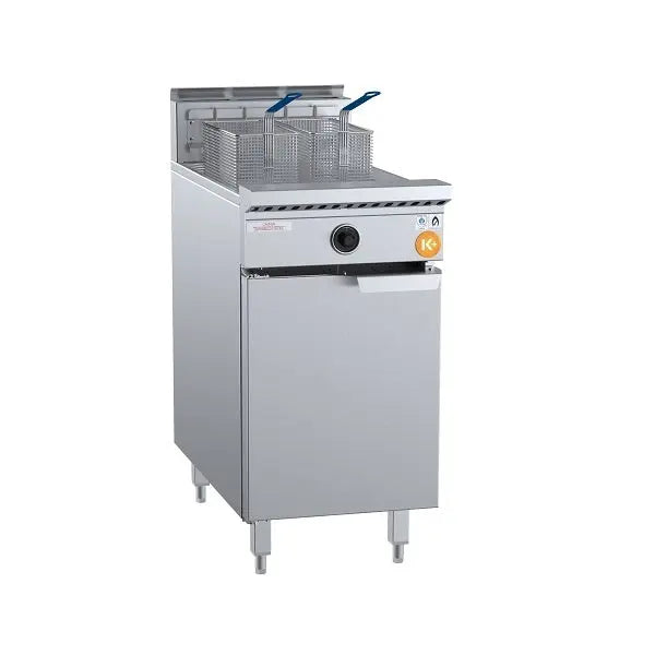 B+S Commercial Kitchen K+ Gas Single Pan Turbo Fryer - KTF-451 Mattys