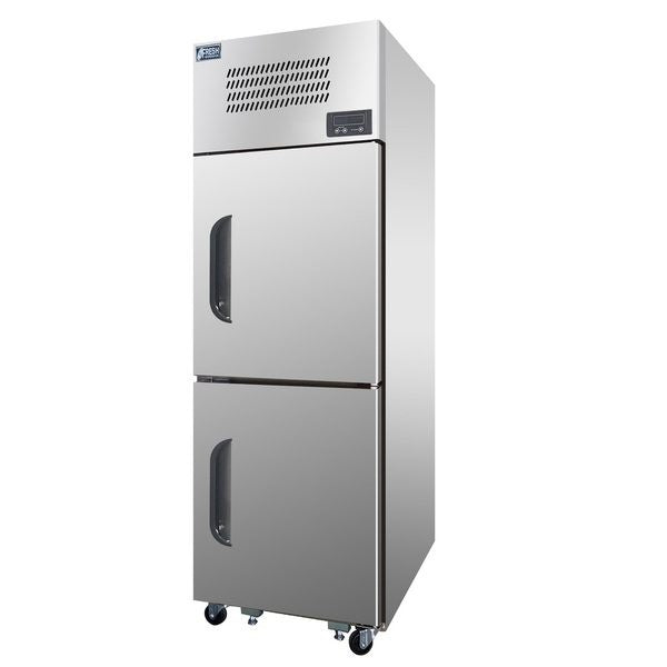 FRESH NARROW MOUNT REACH IN UPRIGHT FREEZER 2 HALF DOORS - KTM-25FS2 Mattys
