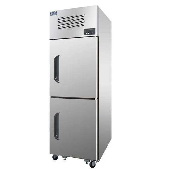 FRESH NARROW MOUNT REACH IN UPRIGHT FREEZER 2 HALF DOORS - KTM-25FS2 Mattys
