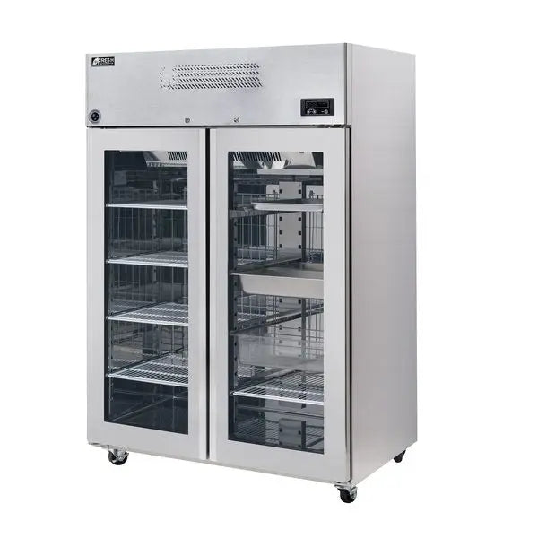FRESH GLASS DOOR UPRIGHT FREEZER 2 DOORS - KTM-45FG2 Mattys