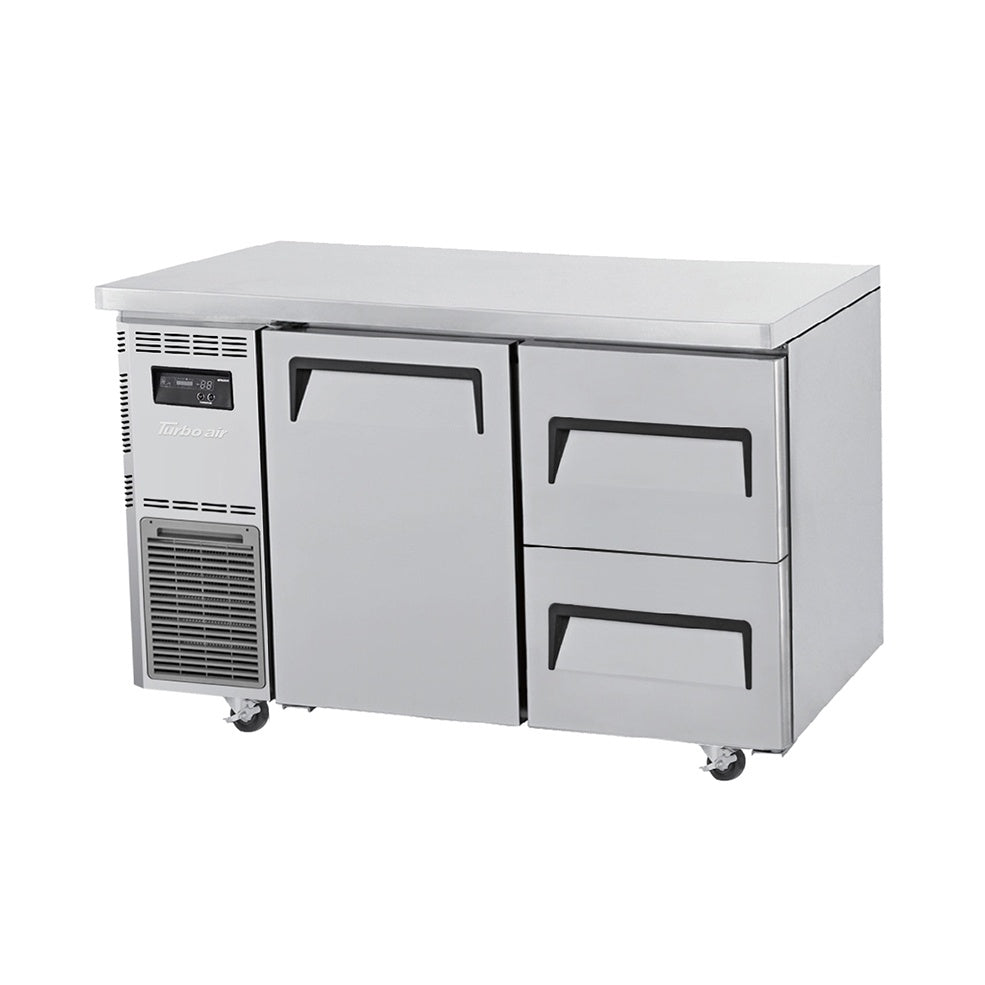 Turbo Air Undercounter 1 Door / 2 Drawer Freezer - 1200mm wide KUF12-2D-2-N(HC) Mattys