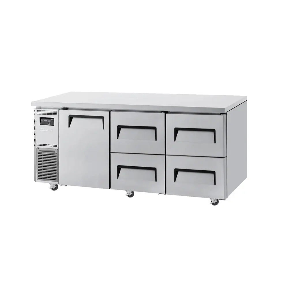 Turbo Air Undercounter 1 Door / 4 Drawer Chiller - 1800mm wide KUR18-2D-4-N(HC) Mattys