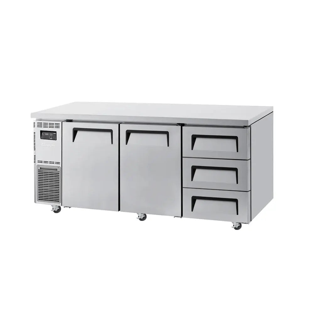 Turbo Air Undercounter 2 Door / 3 Drawer Chiller - 1800mm wide KUR18-3D-3-N(HC) Mattys