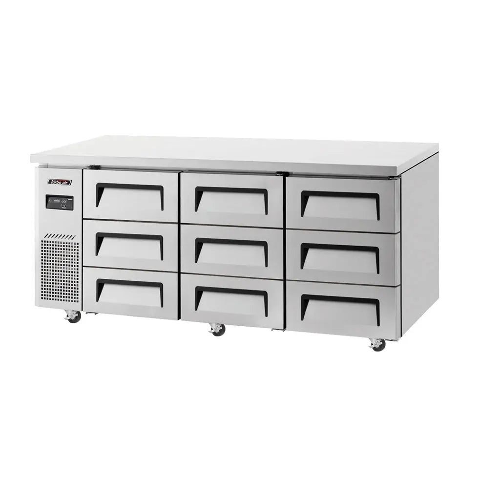 Turbo AirUndercounter 9 Drawer Chiller - 1800mm wide KUR18-3D-9-N(HC) Mattys