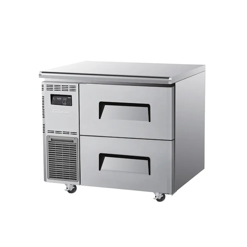 Turbo Air Undercounter 2 Drawer Fridge - 900mm wide KUR9-2D-2-N(HC) Mattys