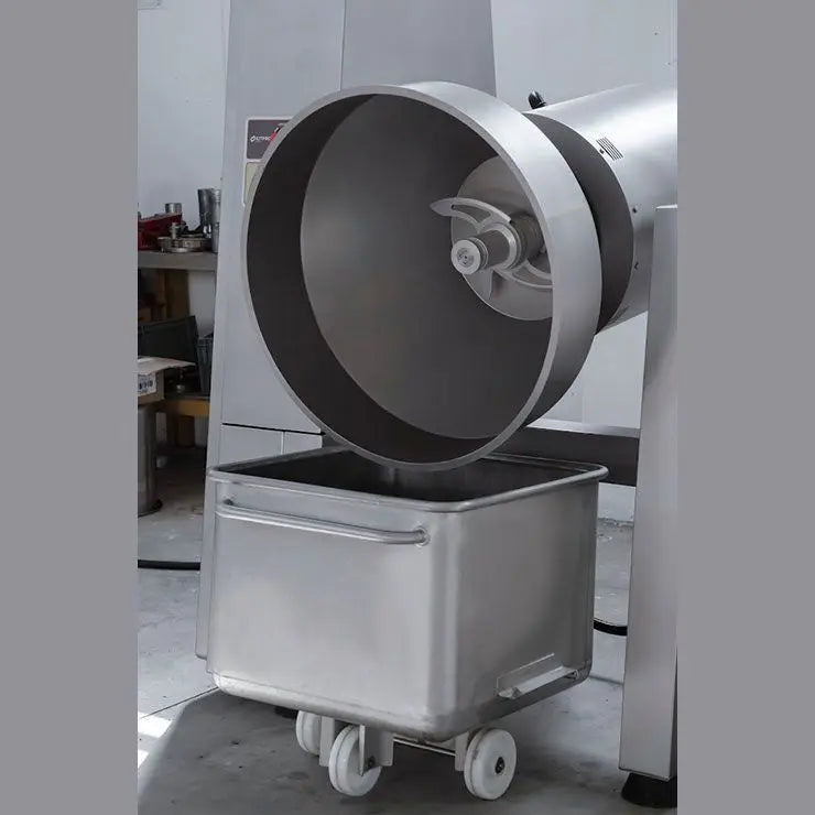 Food Preparation Yazicilar 200-Litre Industrial Vertical Cutter Processor With Variable Speed And Full Automated Functionality - L200IV Mattys