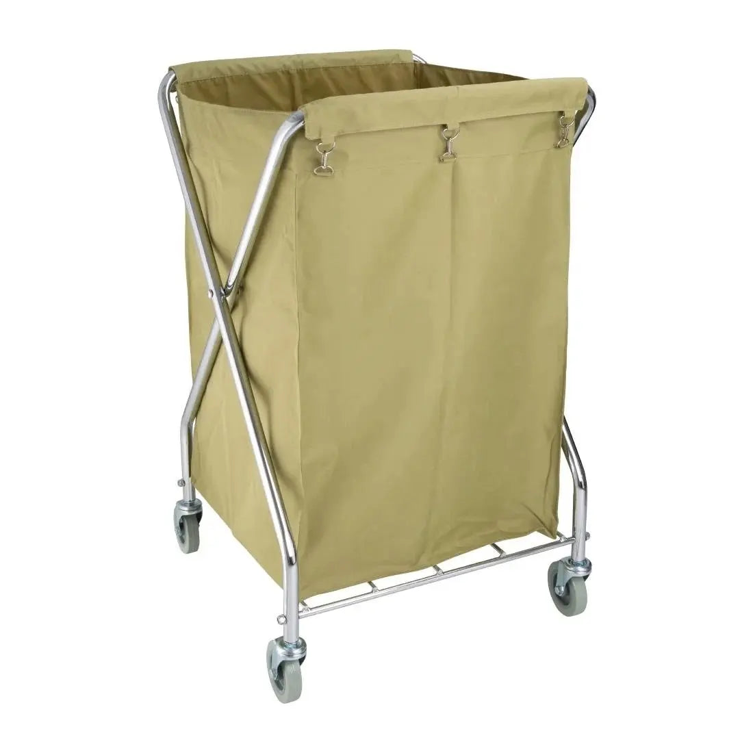 Stainless Steel & Shelving Jantex Servo-X Linen Trolley 220Ltr - L616 Mattys