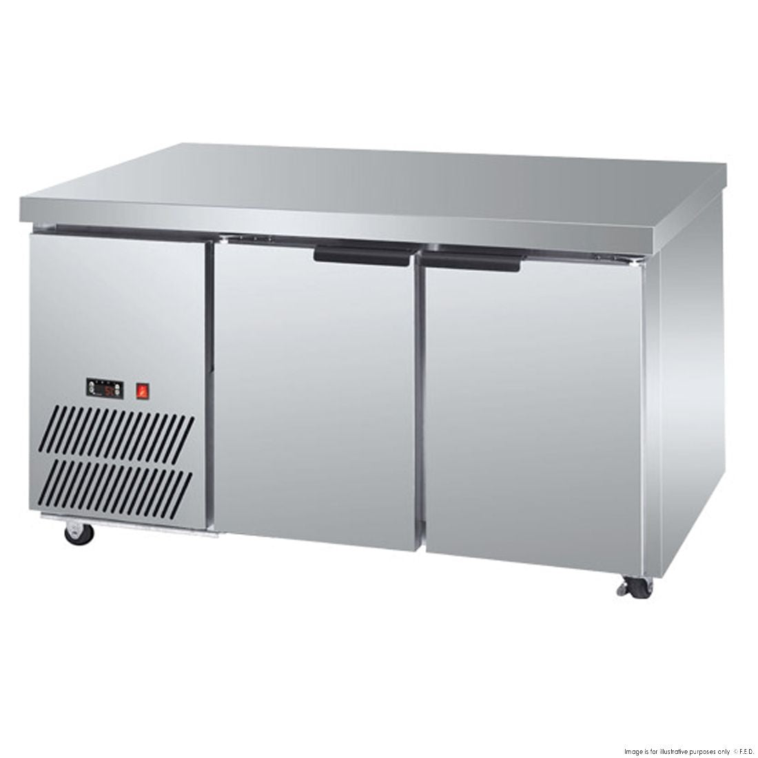 F.E.D. LBF120 Two Door Lowboy Fridge Mattys