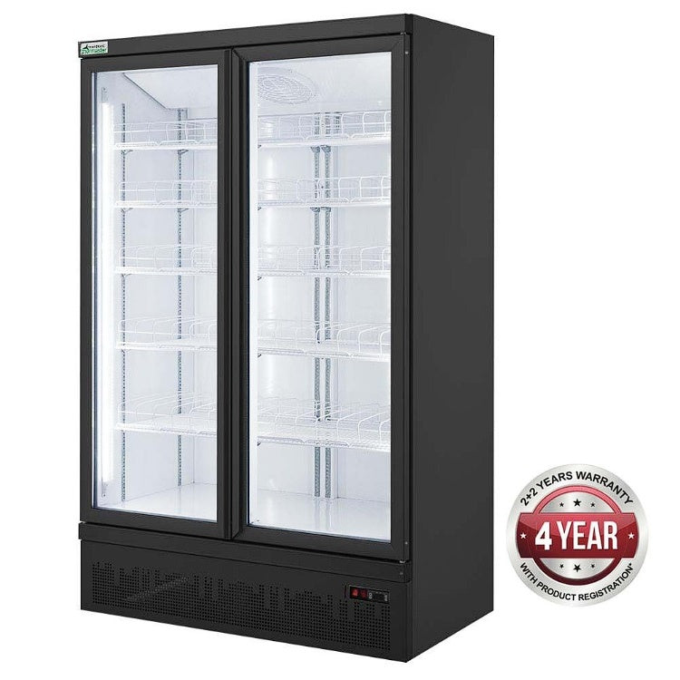 F.E.D. Thermaster LG-1000BGBMF Double Door Supermarket Freezer Mattys