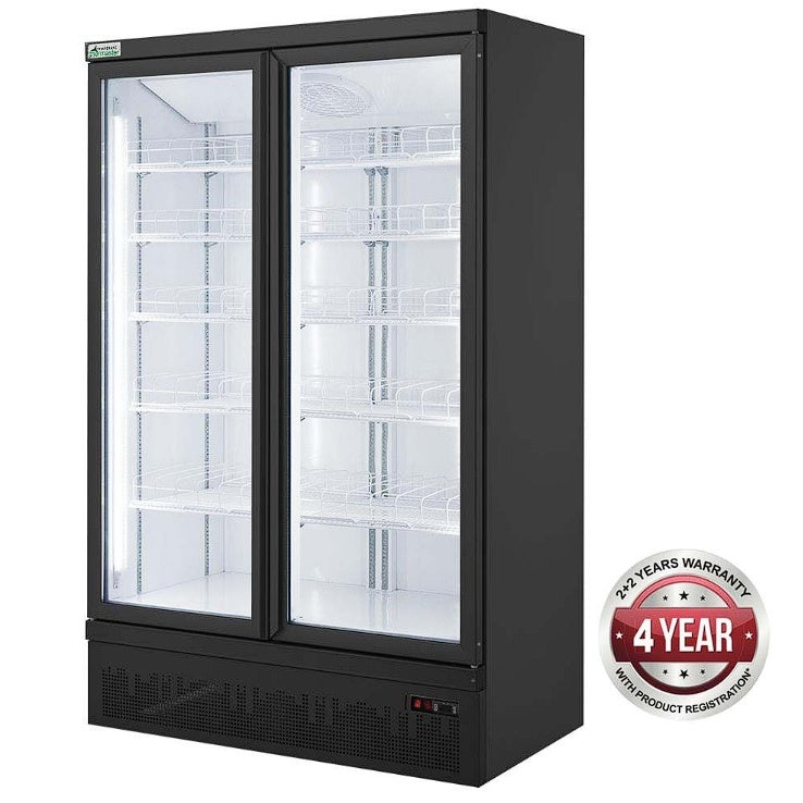 F.E.D. Thermaster LG-1000BGBM Double Door Supermarket Fridge Mattys