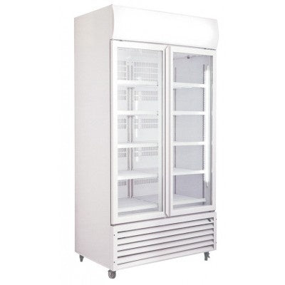 F.E.D. Temperate Thermaster Upright Display Fridge - 1000L - LG-1000GT Mattys