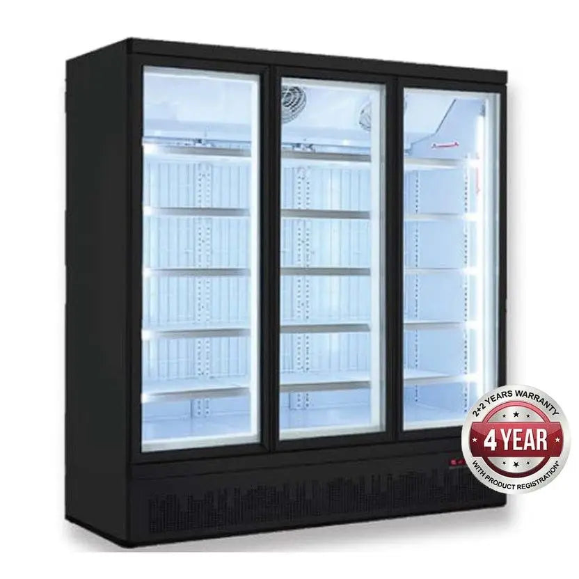F.E.D. Thermaster Triple Door Supermarket Fridge LG1500BGBM Mattys
