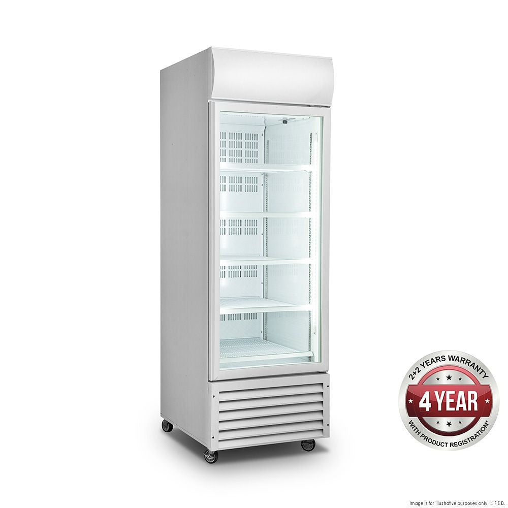 Single Glass Door Colourbond Upright Drink Fridge - LG-370GT Mattys