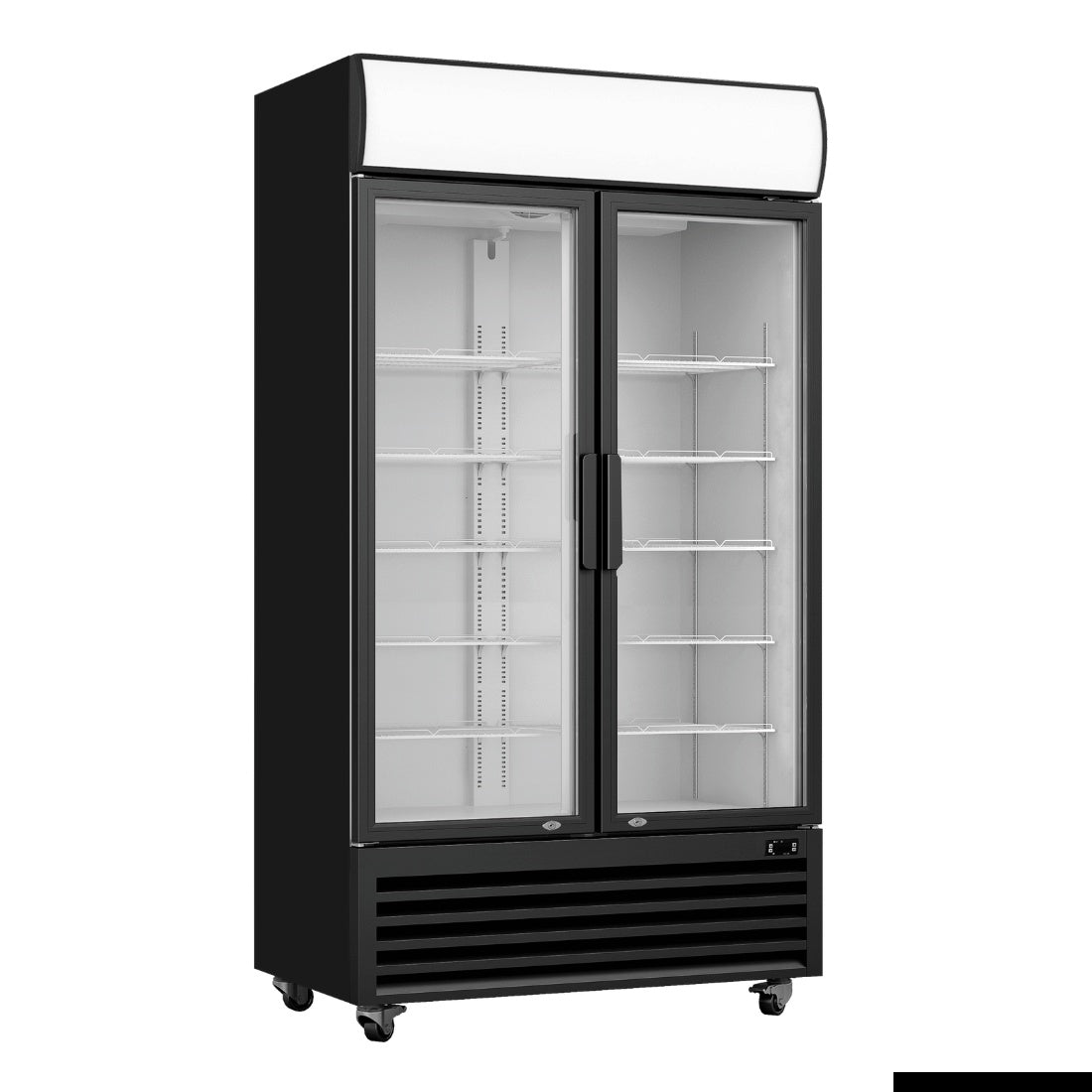 F.E.D Thermaster-LG-580BP Double Glass Door Colourbond Upright Drink Fridge - LG-580BP Mattys