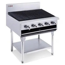 LKKCG9 5 Burner Gas Char Grill - 900mm Mattys