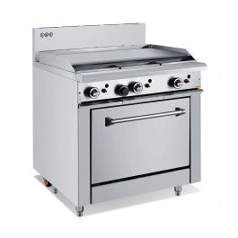 LKKOB6A+O 900mm Griddle Hotplate + Static Oven Mattys