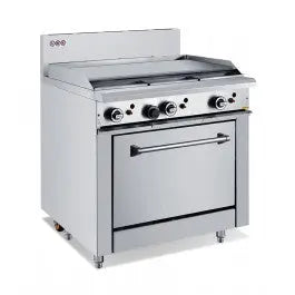 Cook Tops LKKOB6A+O 900mm Griddle Hotplate + Static Oven Mattys