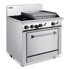 Cook Tops LKKOB6B+O 2 Gas Open Burner Cooktop + Gas Plate + Static Oven Mattys