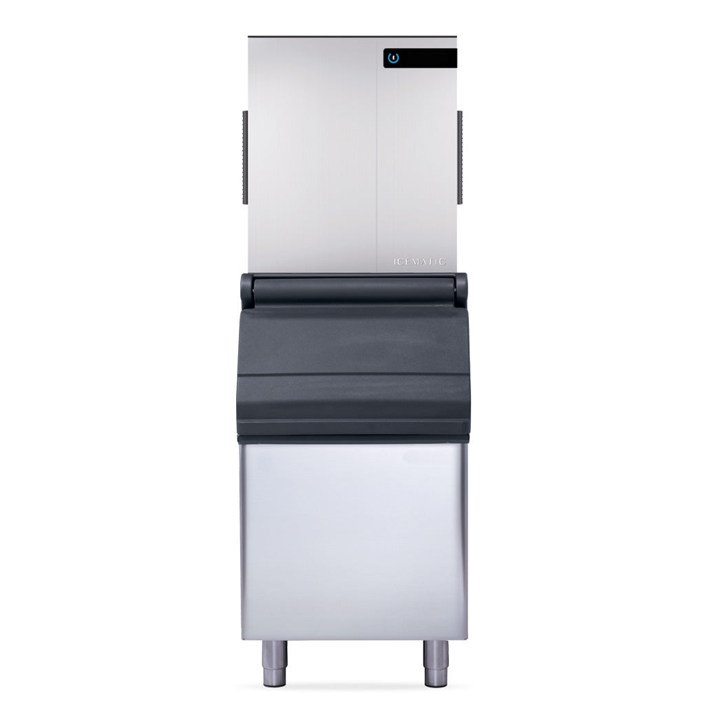 Icematic M195-A High Production Dice Cube Ice Machine 212kg/Day