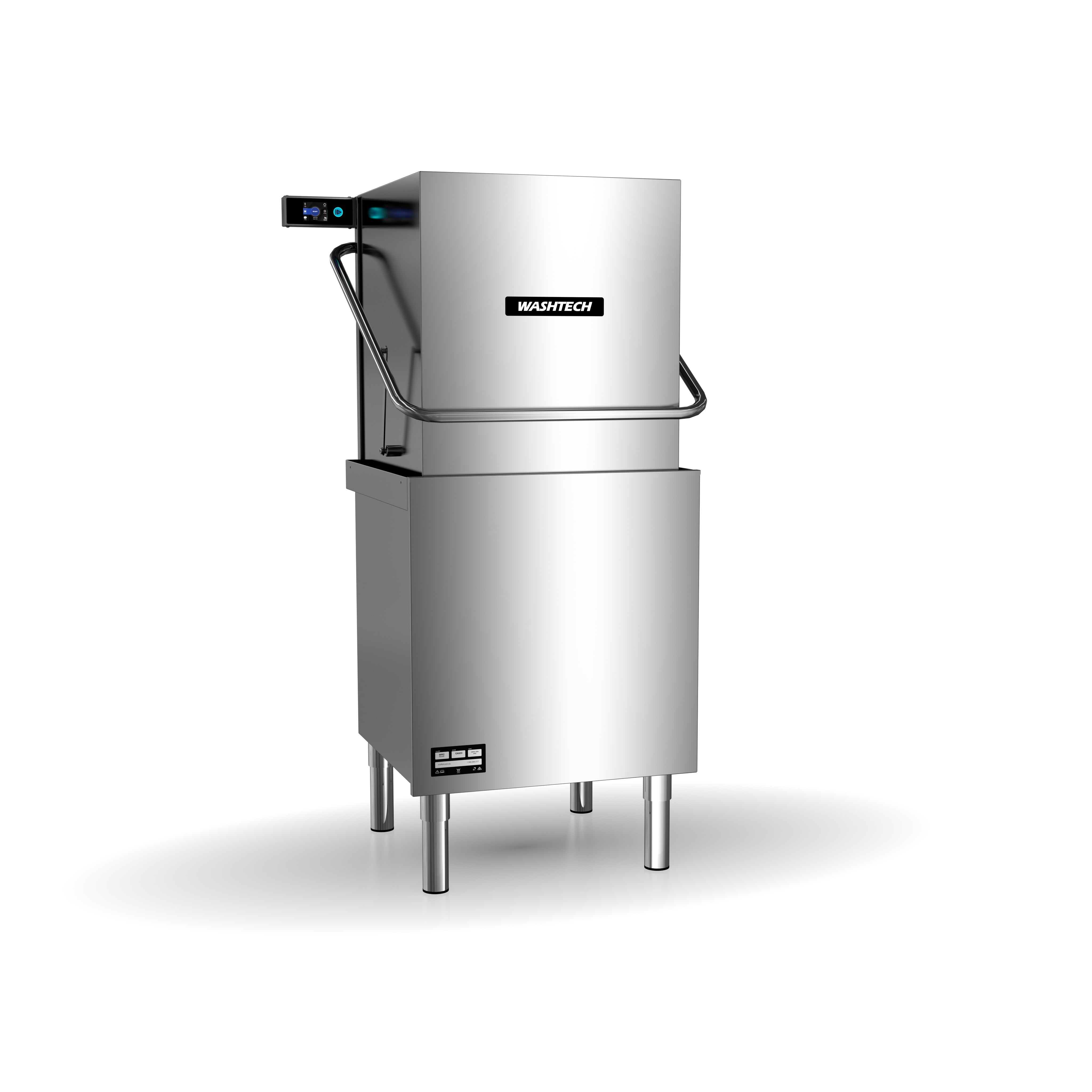 Washtech Professional Passthrough Dishwasher 500mm Rack M2
